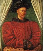 Jean Fouquet Charles VII of France France oil painting artist